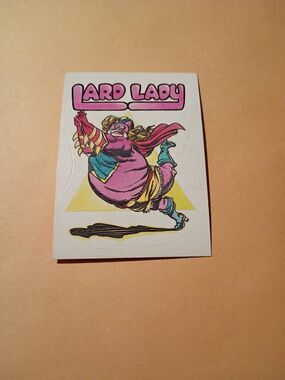 1983 General Mills Zero Heroes Trading Card Sticker Card Vintage #10